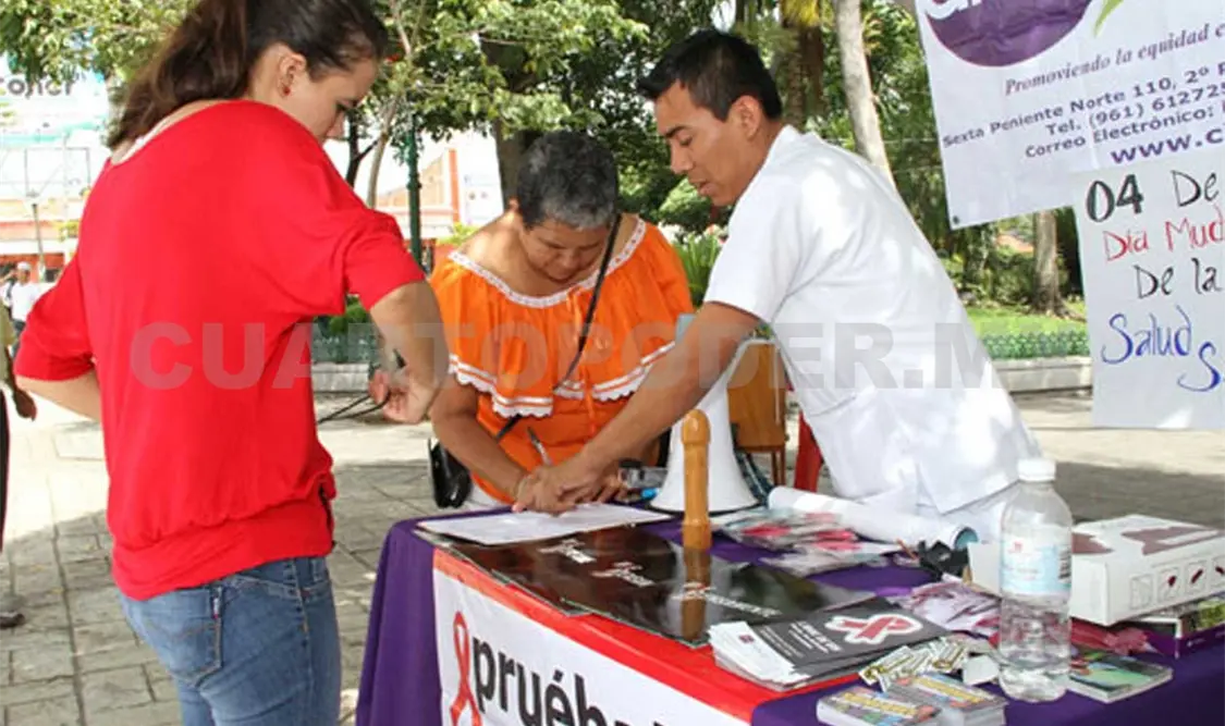 El Colectivo de Atención para la Salud Integral de la Familia (Cifam) de Tuxtla Gutiérrez, realiza Jornadas Comunitarias. Ana Laura Mondragón / CP
