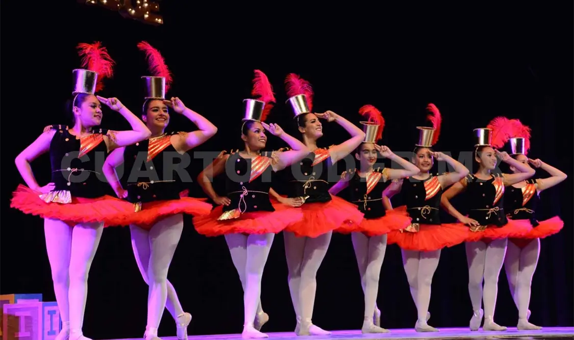 Encuentro de escuelas de ballet clásico de Chiapas