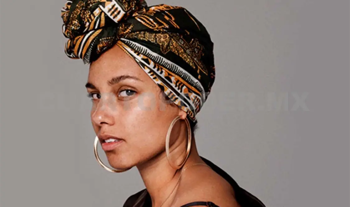 Alicia Keys renuncia al maquillaje