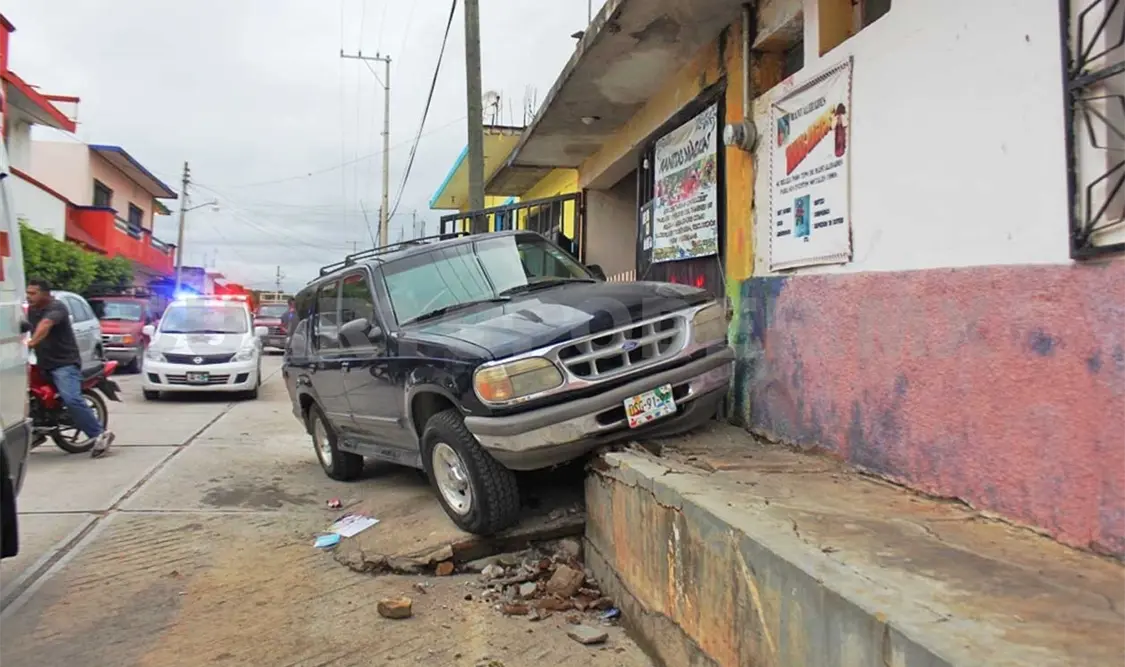 Sustazo por una falla mecánica