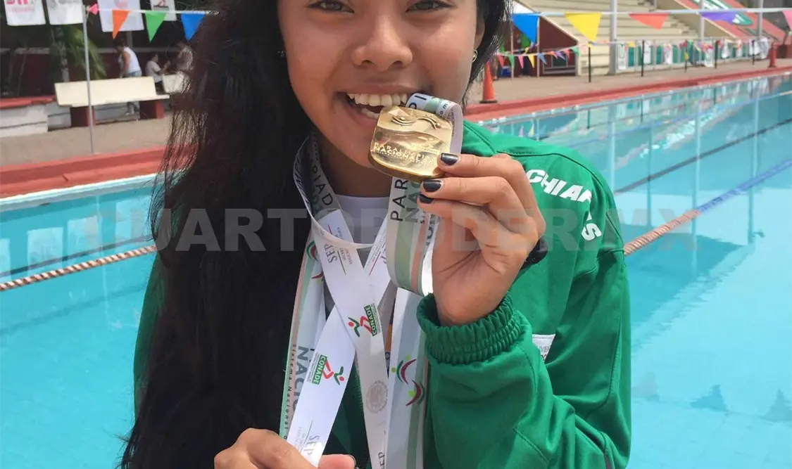 Chiapas con medalla de oro en la Paralimpiada