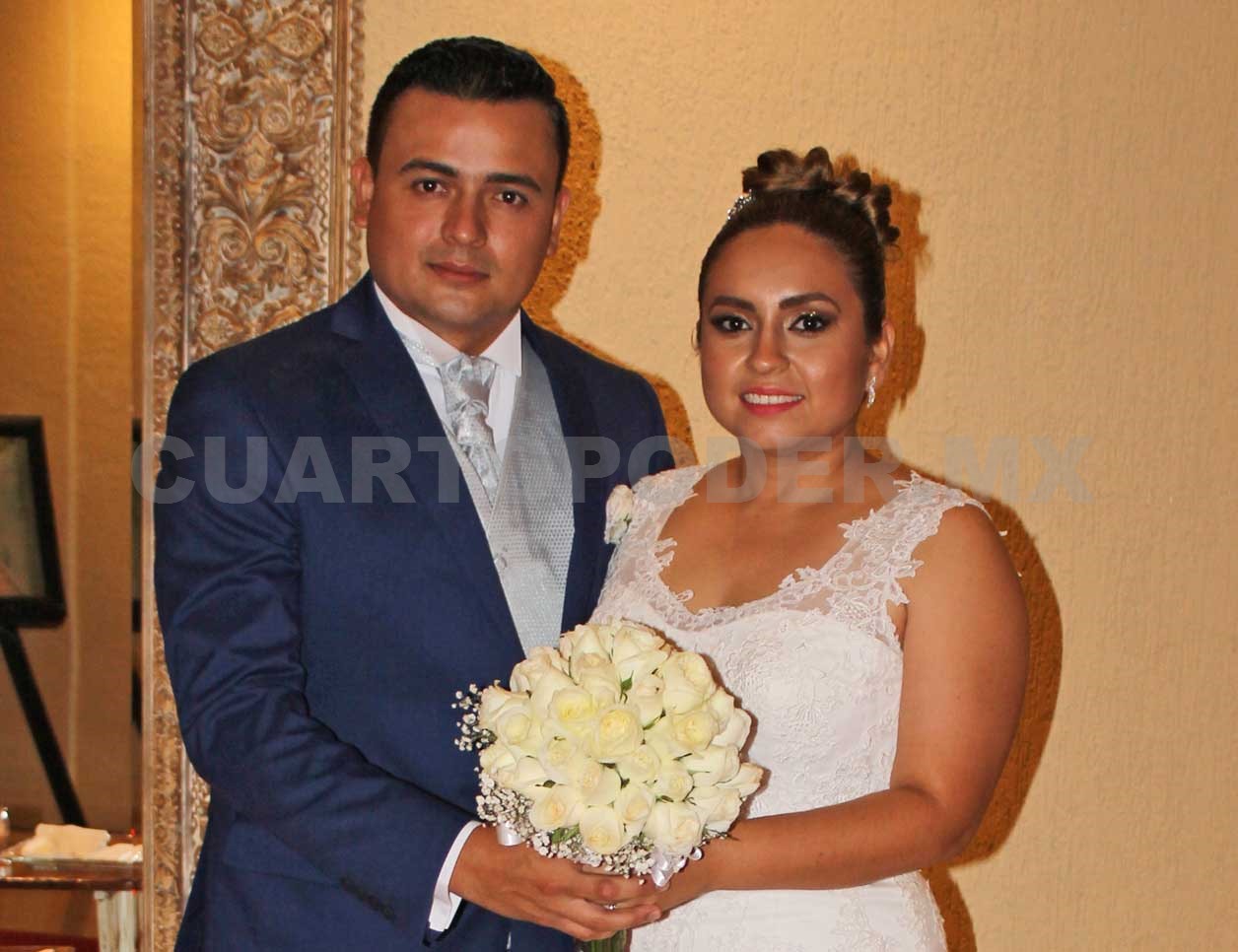 Jose´ Antonio y Karina se dan el sí