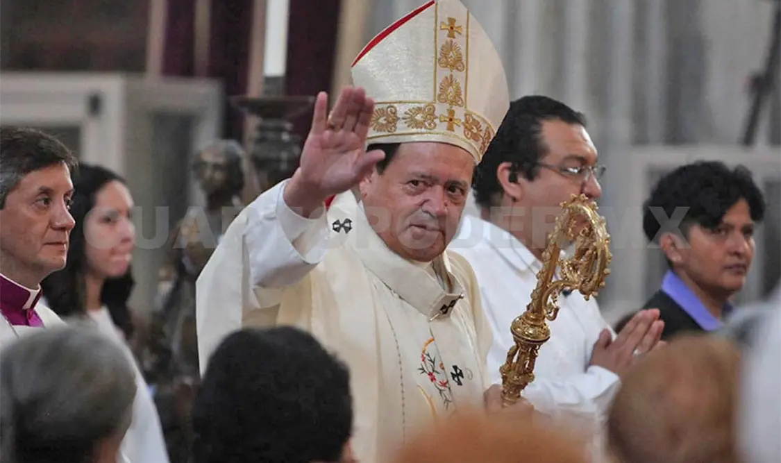 Misa del cardenal Norberto Rivera Carrera. Agencias