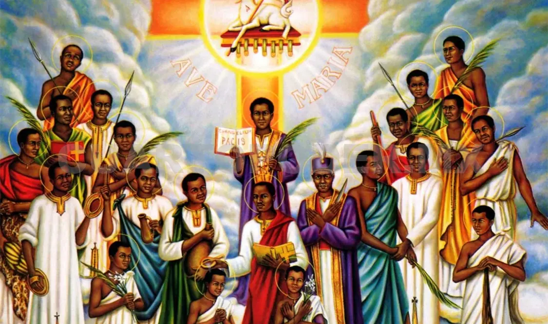 San Carlos Lwanga y sus 21 compañeros. CP