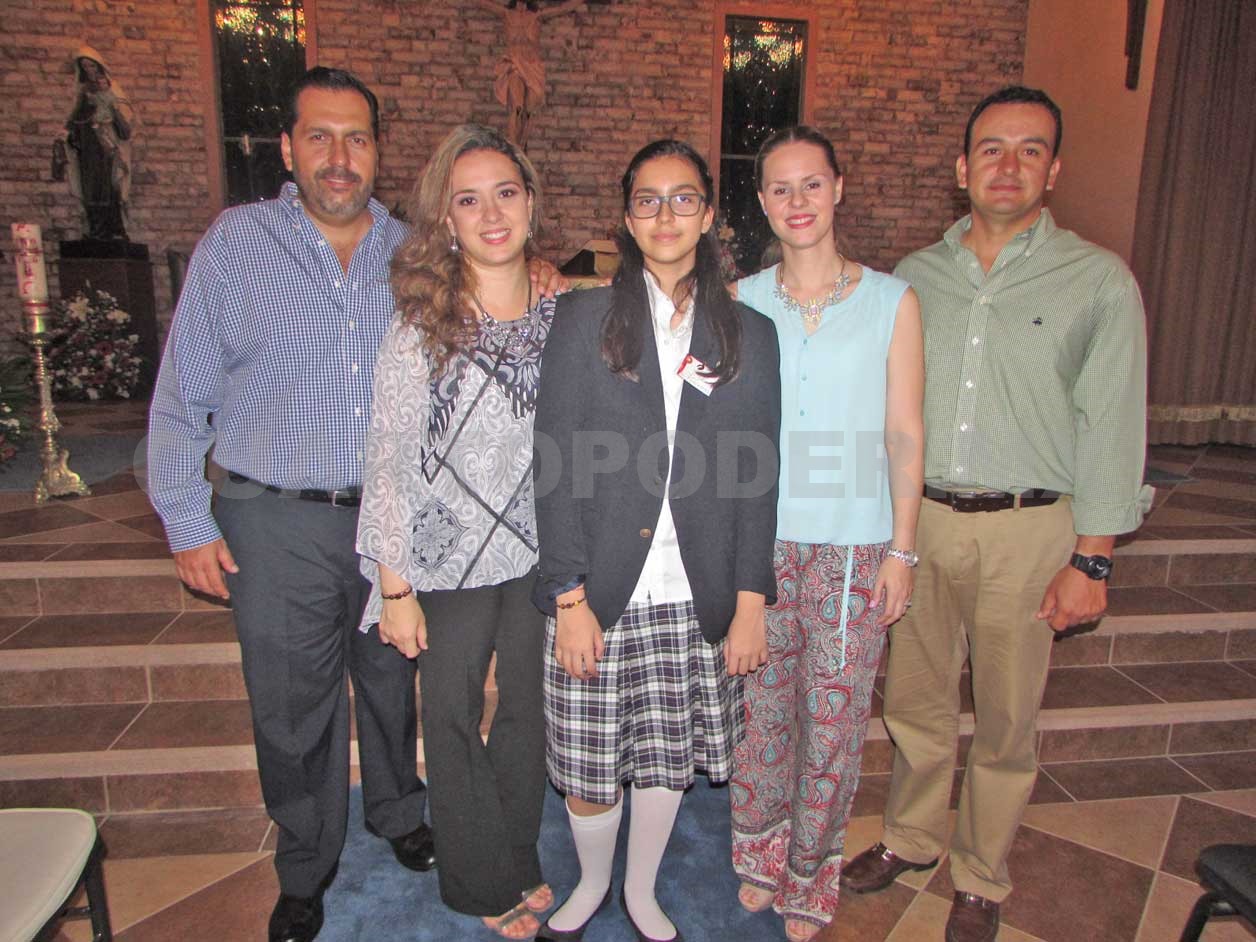 Alumnos confirman su fe