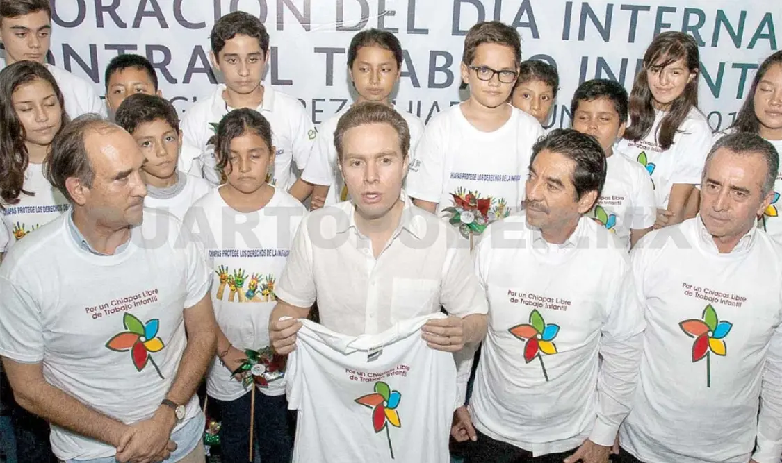 Atestigua MVC convenio contra el trabajo infantil