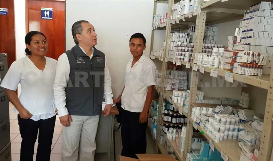 Atiende secretaría abasto de medicamentos