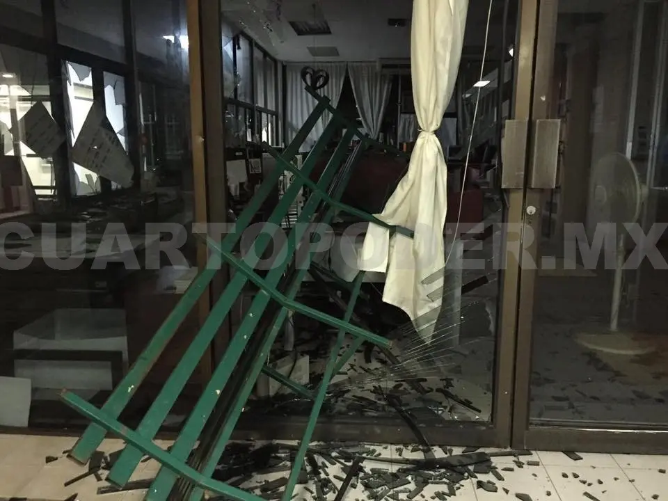 La titular de la Secretaría estatal de Educación Sonia Rincón Chanona, lamentó los actos vandálicos ocurridos en las primeras horas de este jueves * CP.
