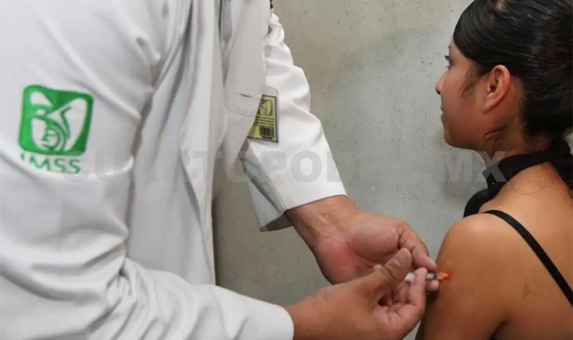 IMSS vacunará a 350 mil niñas contra VPH