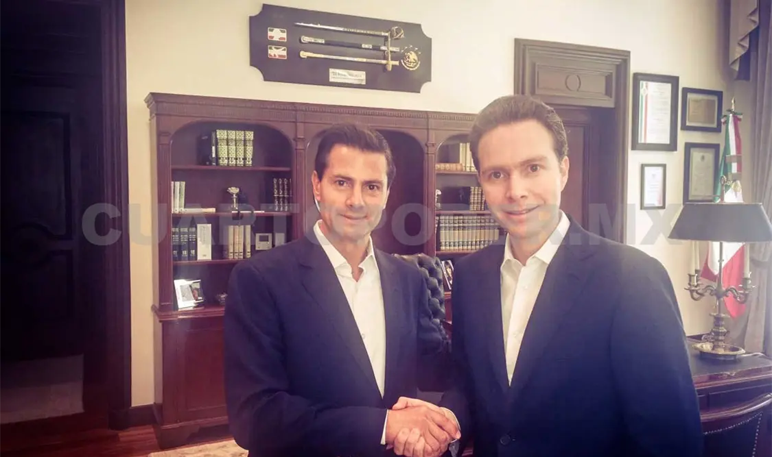 MVC y EPN acuerdan en Los Pinos