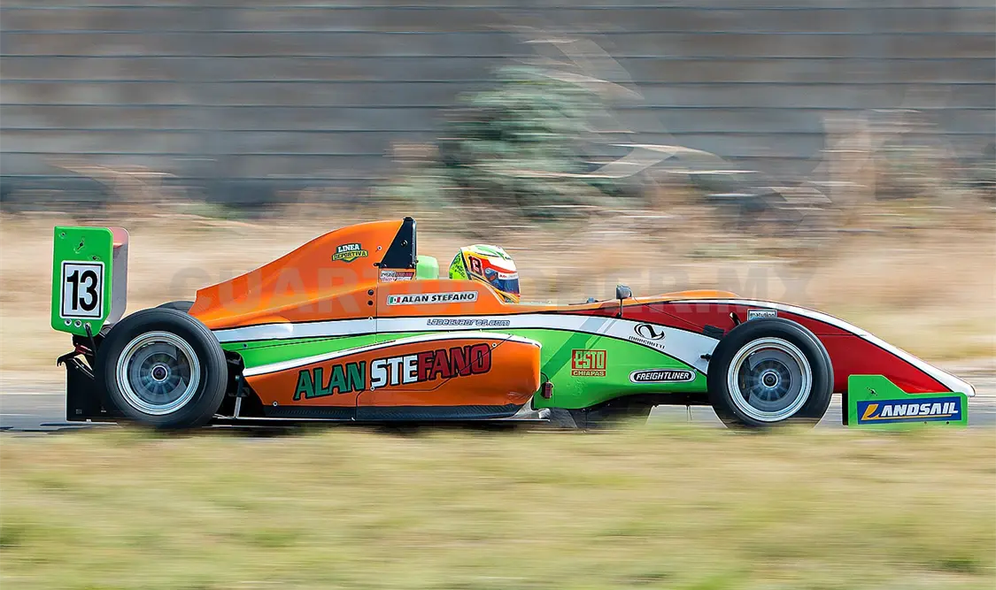 El piloto chiapaneco se ha quedado con las ganas de figurar en la Panam GP Series. Cortesía