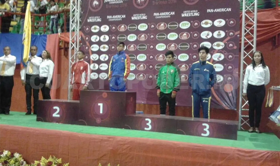 Emilio Pérez con bronce en Venezuela