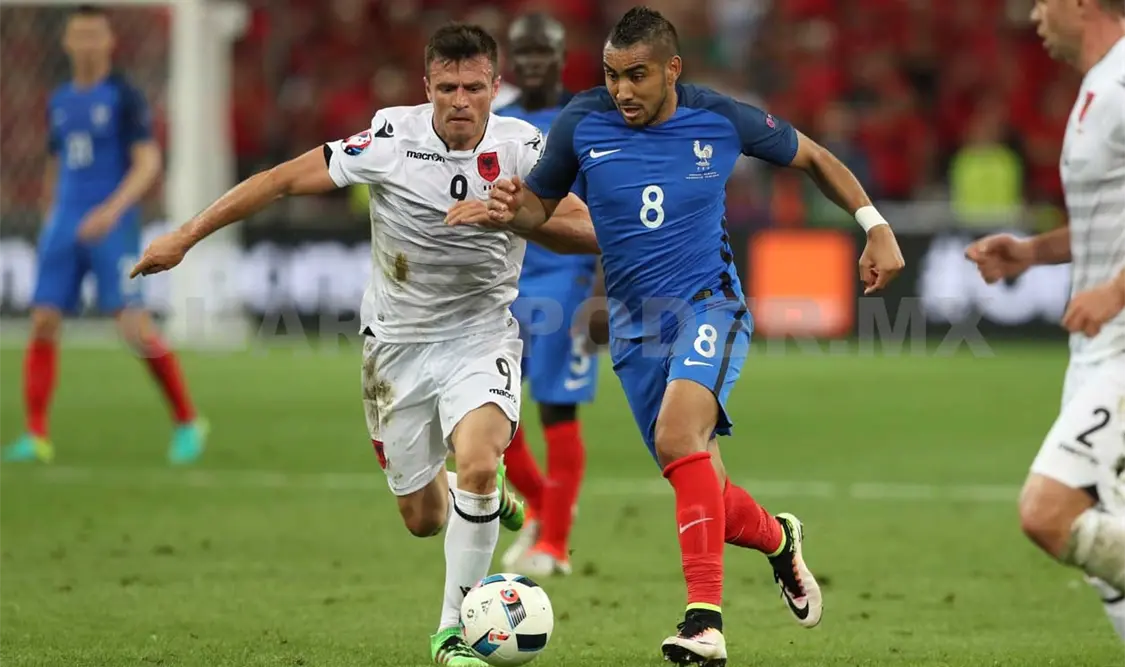 Agónico triunfo francés por 2-0 sobre Albania