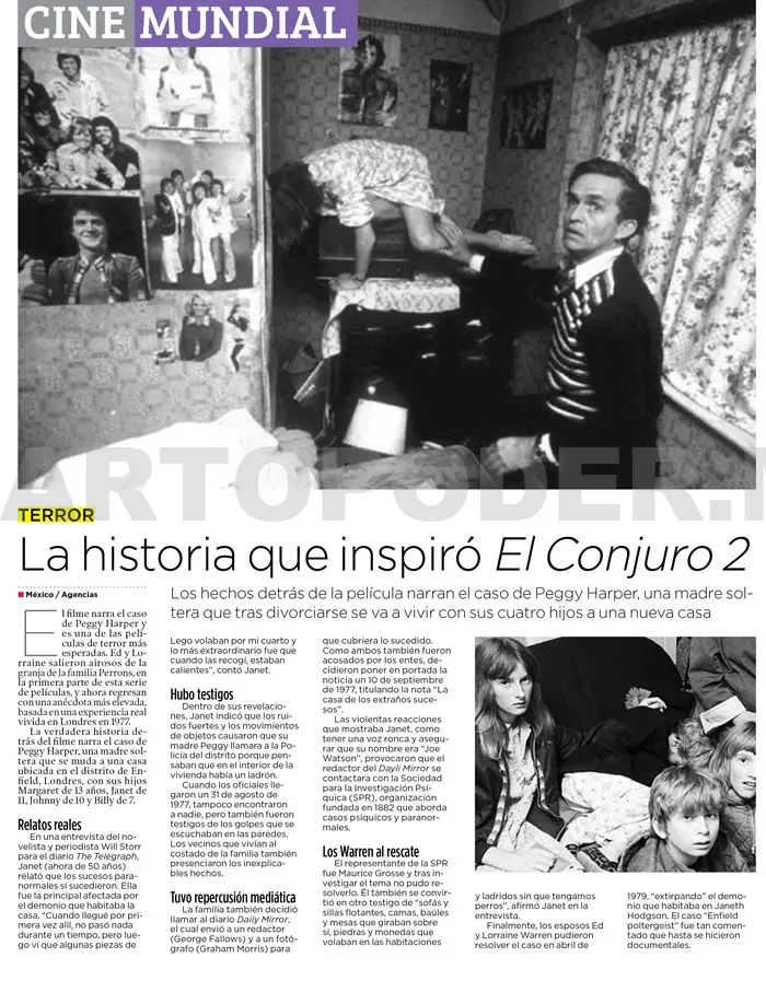 La historia que inspiró El Conjuro 2