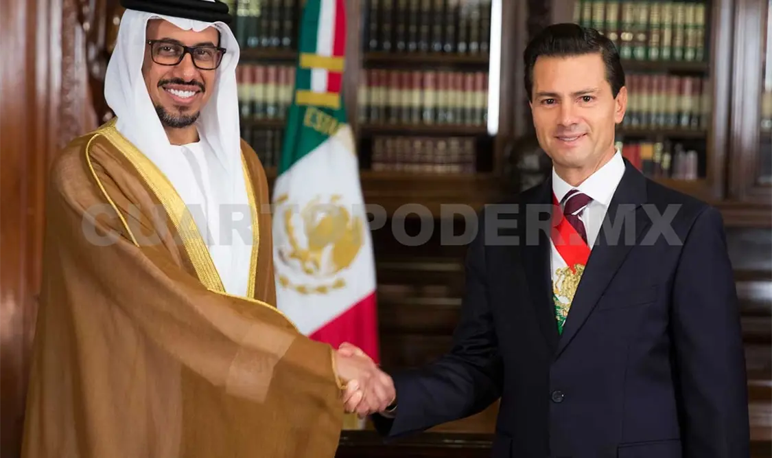 EPN recibe cartas credenciales de 5 nuevos embajadores
