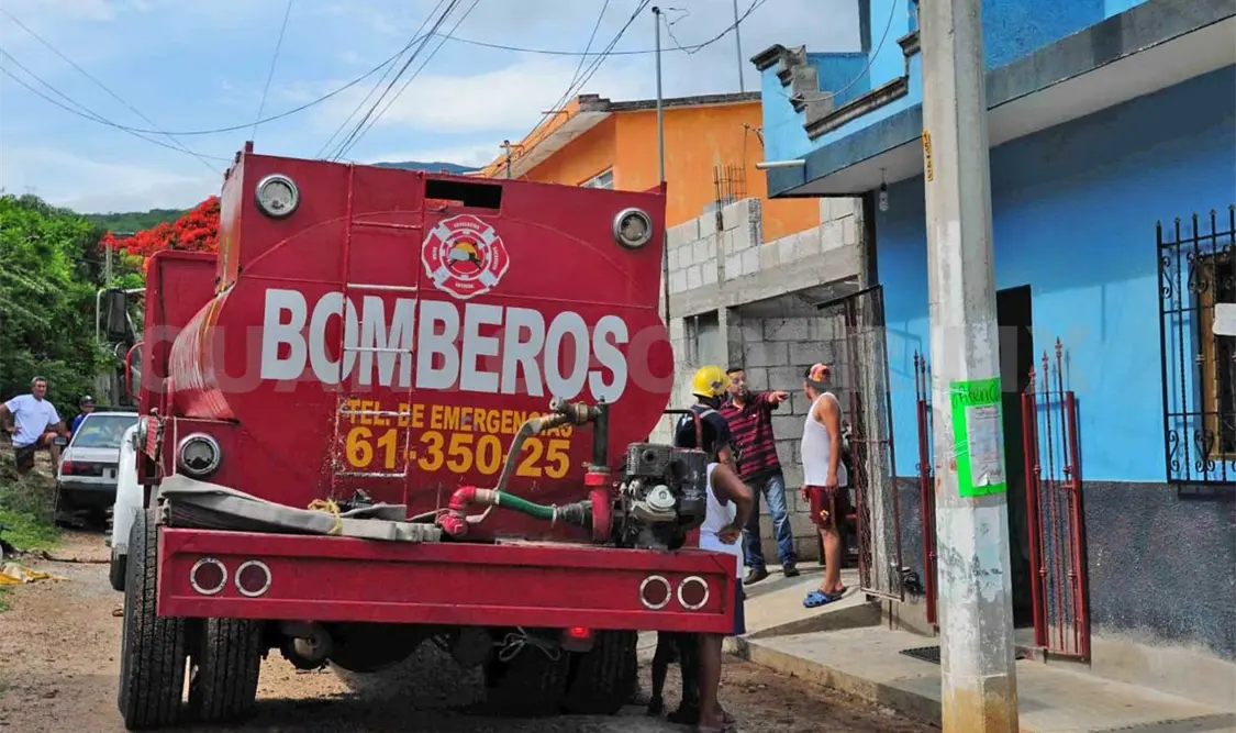 Incendió su casa tras discutir con su mamá
