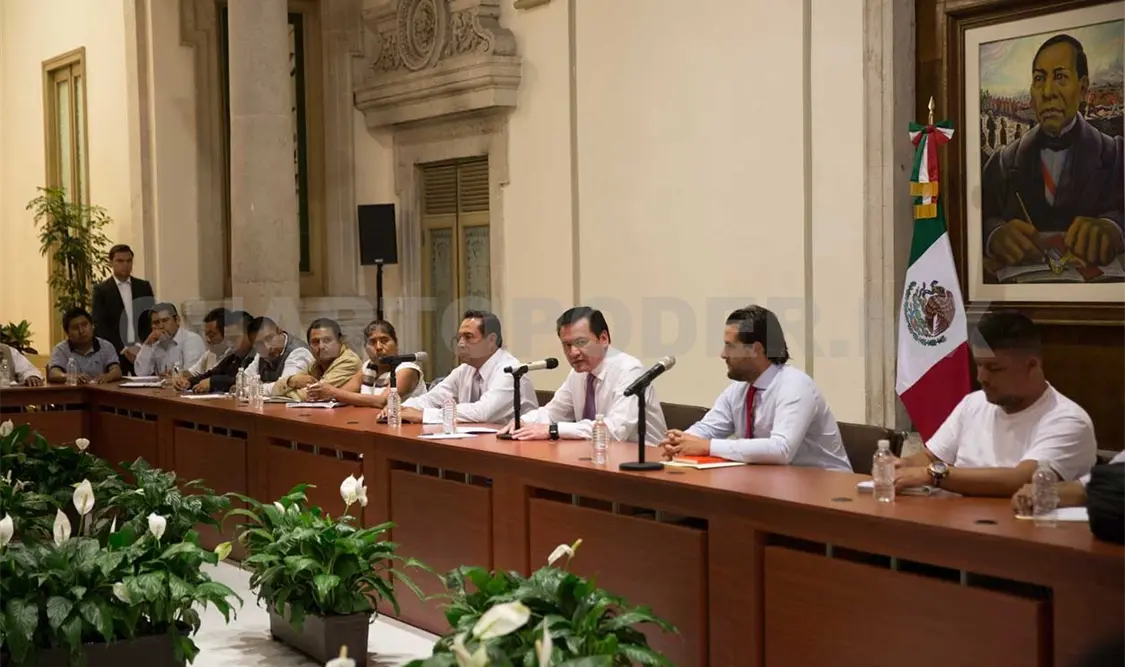 Acuerdan Segob y CNTE construir agenda