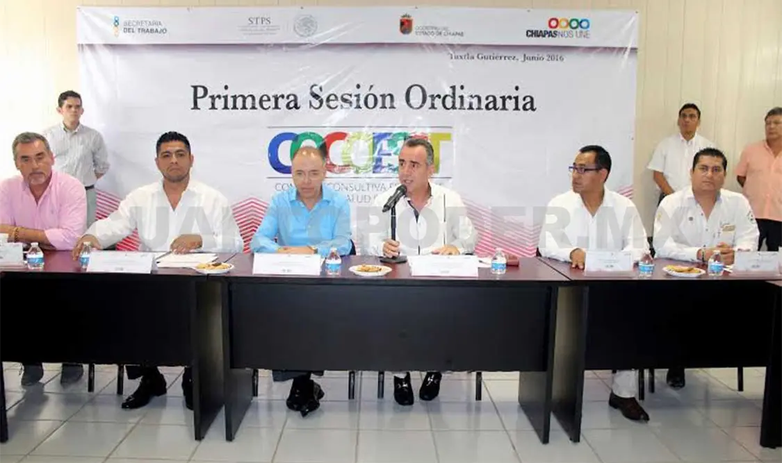 Seguridad y salud en el trabajo, prioridad para el Gobierno de Chiapas