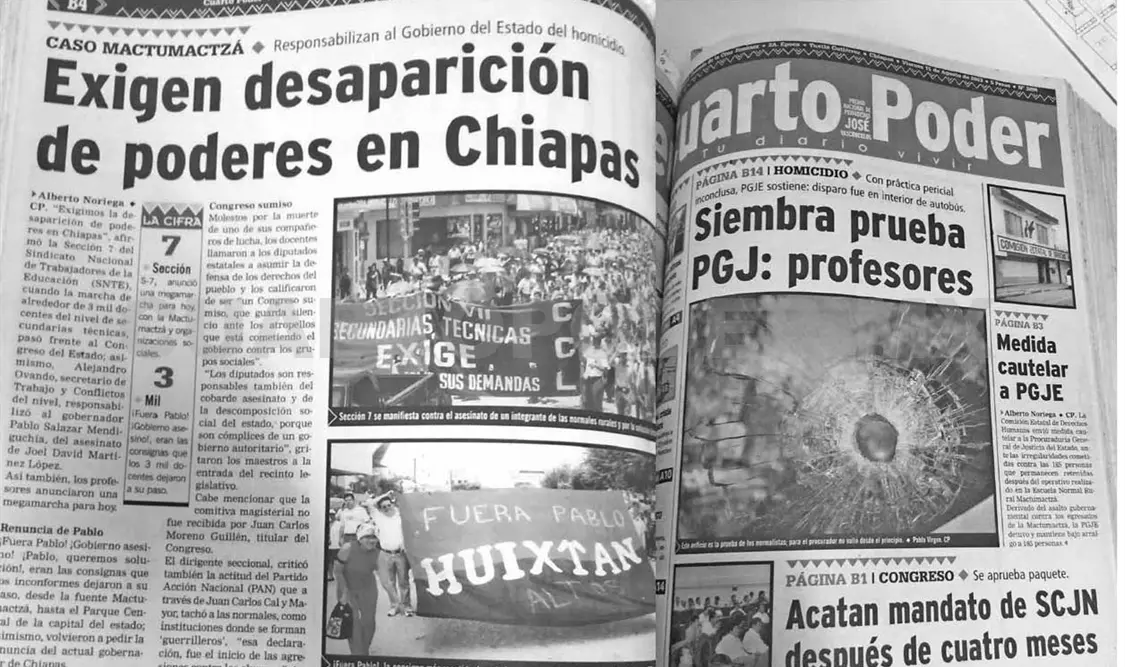 Siniestro pasado: Exigen desaparición de Poderes en Chiapas