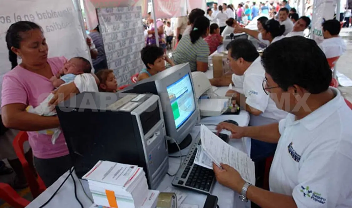 Acerca Seguro Popular atención a familias chiapanecas