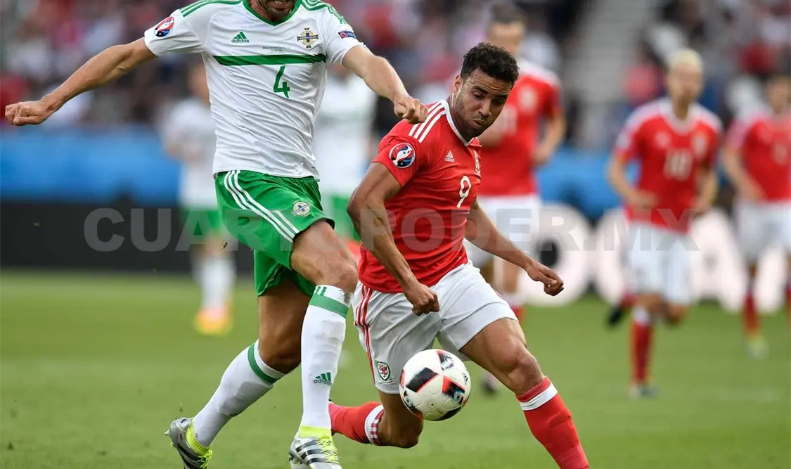 La selección nacional de Gales se impuso 1-0 a su similar de Irlanda del Norte. Agencias