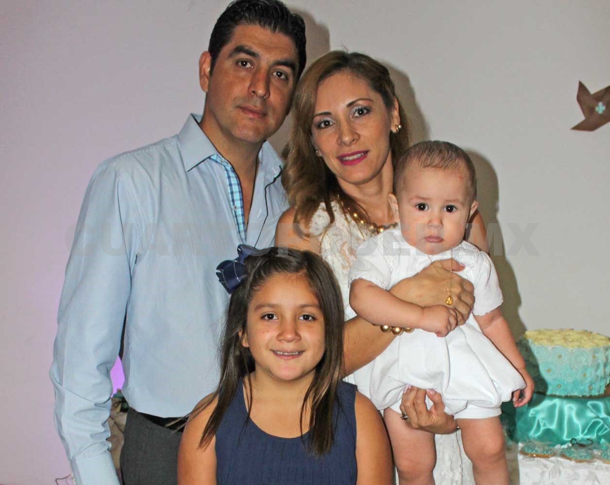 Gabriel Enrique recibió el bautismo