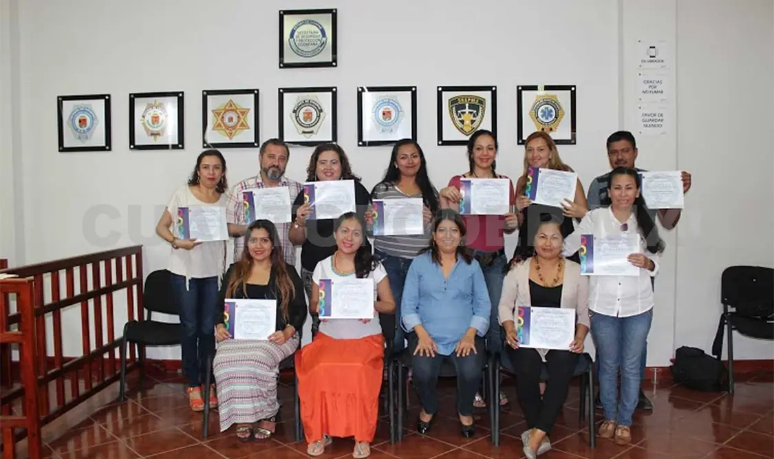 Capacita Sedem a personal de la Secretaría de Seguridad
