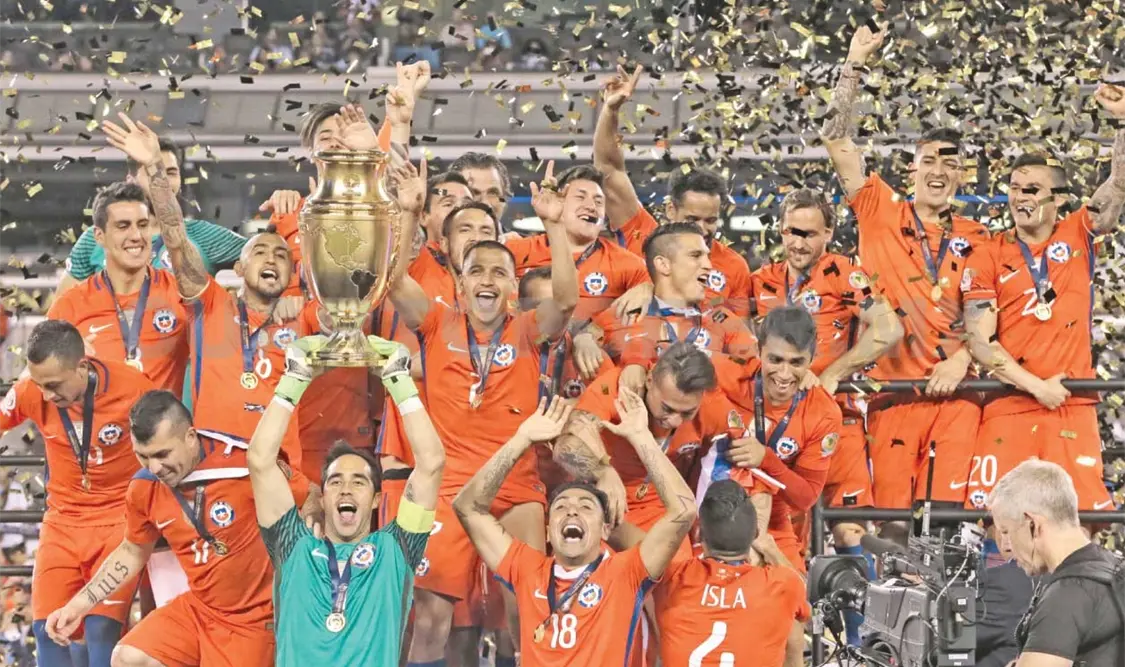 Chile es bicampeón de América