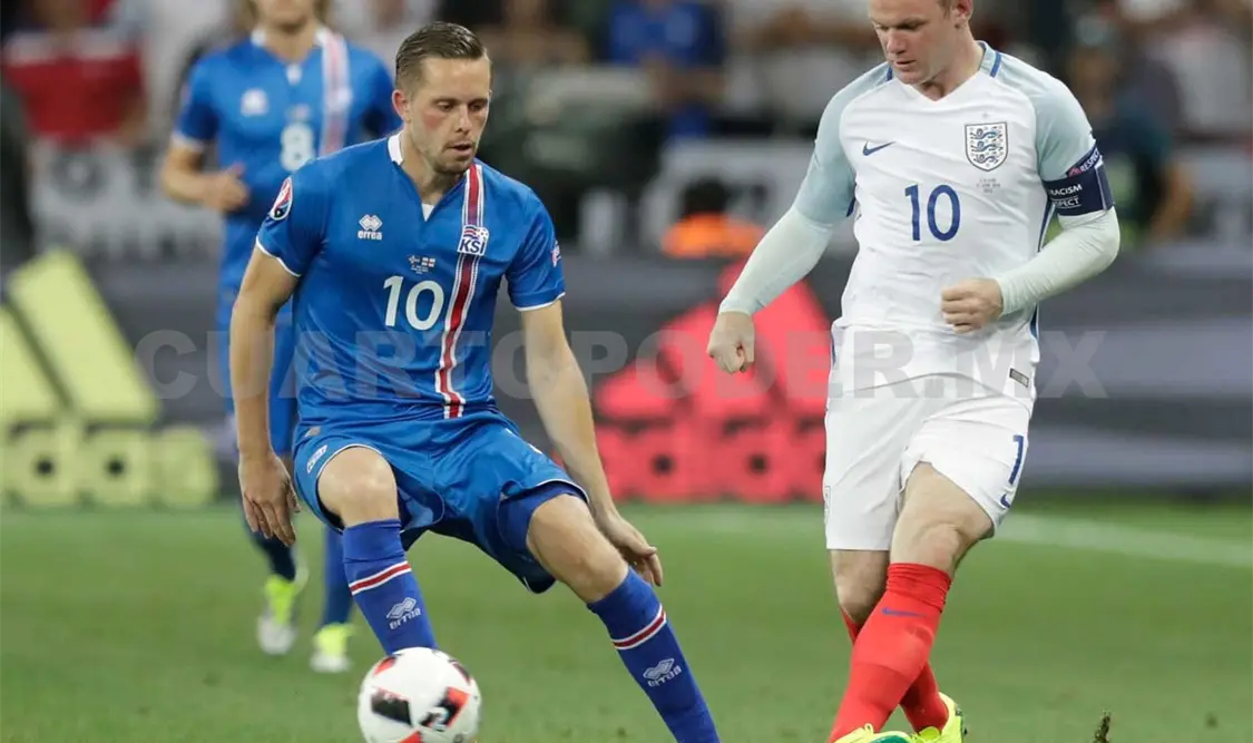 Inglaterra queda fuera al caer 1-2 ante Islandia