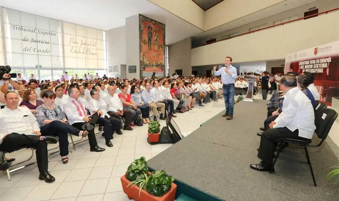 Detallan avances del NSJP en Chiapas