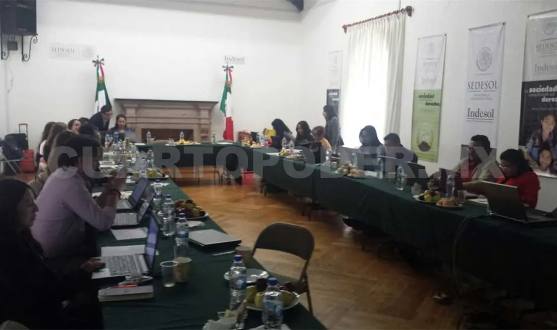 Sedem participa en reunión de contraloría con Indesol