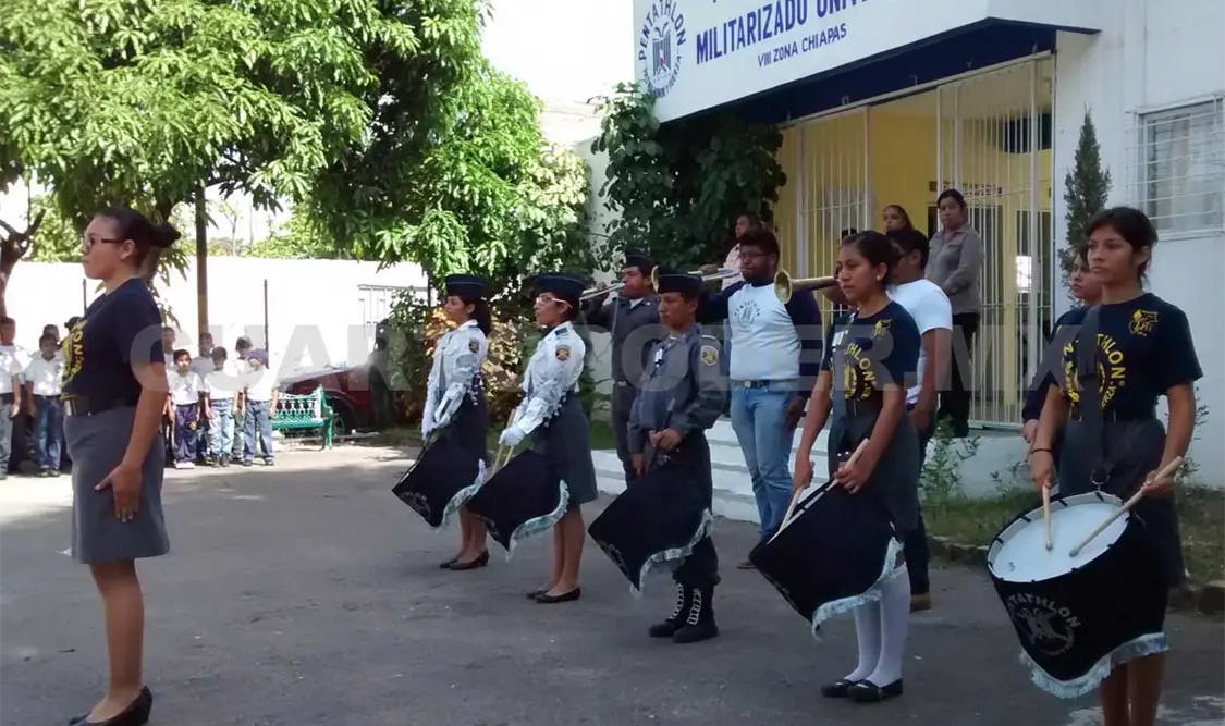 El Pentathlón Deportivo trabaja como cada ocho días en sus instalaciones en Tuxtla Gutiérrez. Cortesía