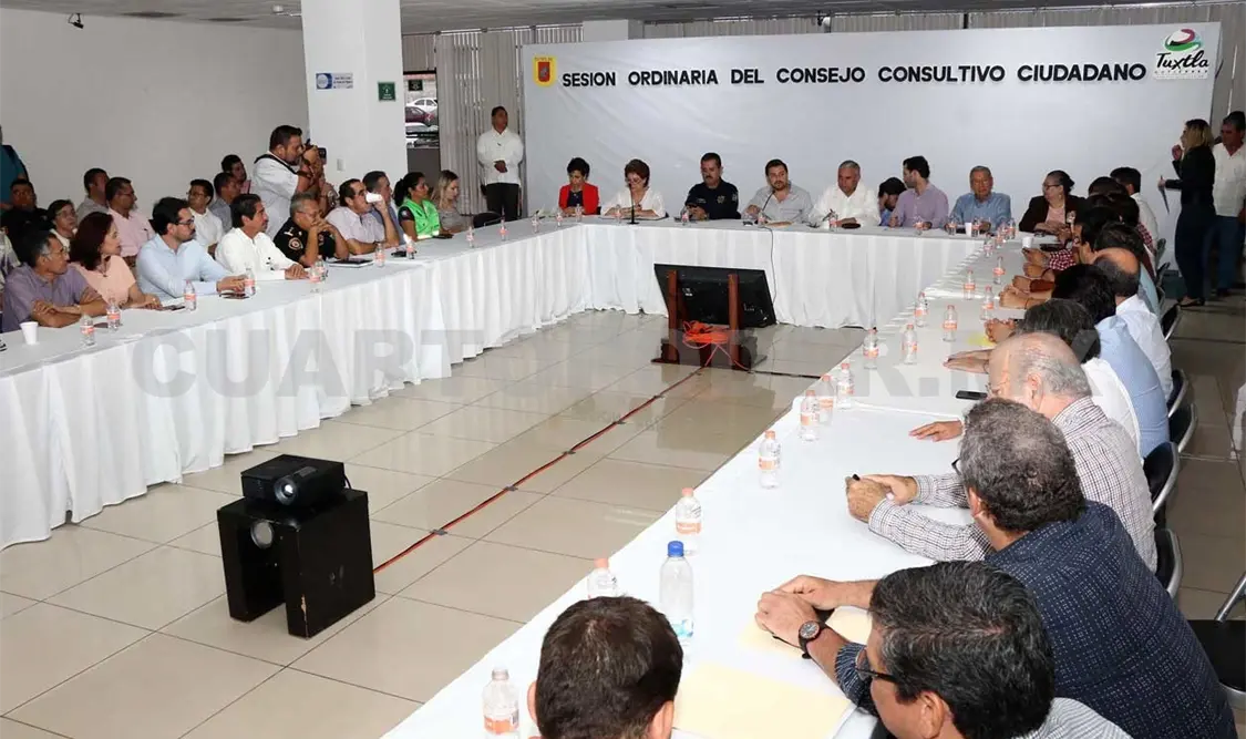 Buscan instituciones reforzar seguridad en Tuxtla