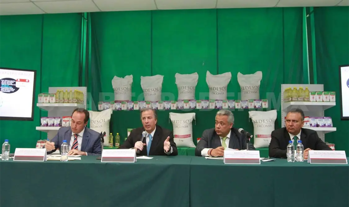 Restablece Sedesol abasto en almacenes de Oaxaca: Meade