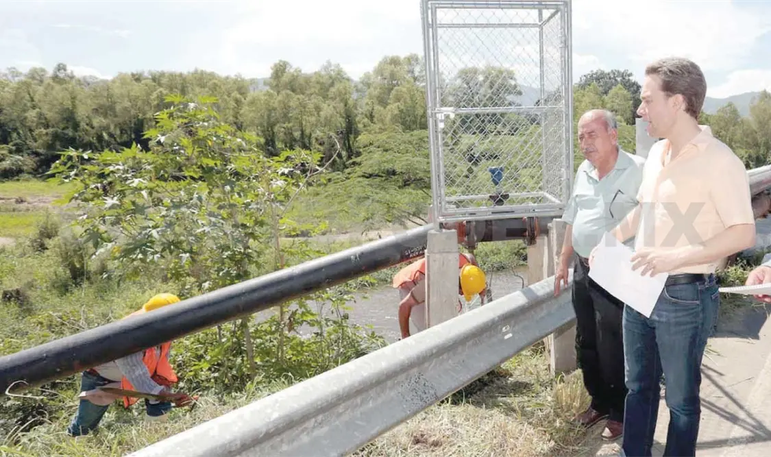 Invierte Velasco 46 mdp en obra hidráulica