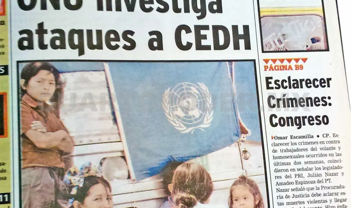 Siniestro pasado: ONU indaga agresiones de Gobierno pablista a CEDH