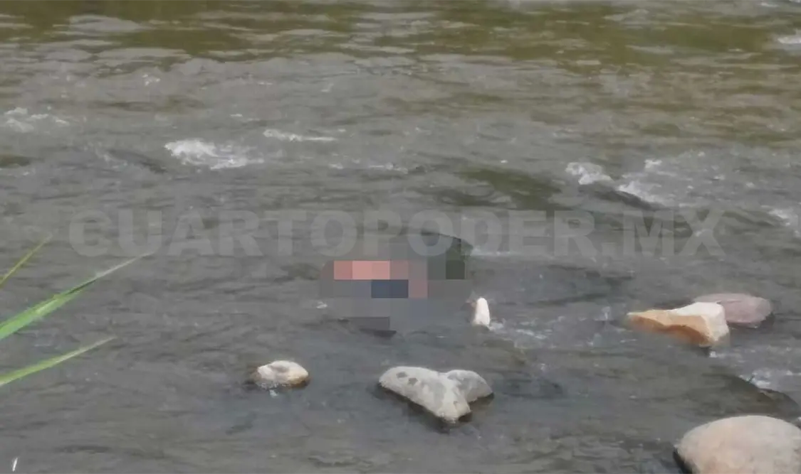 Ahogado en el río Cahoacán