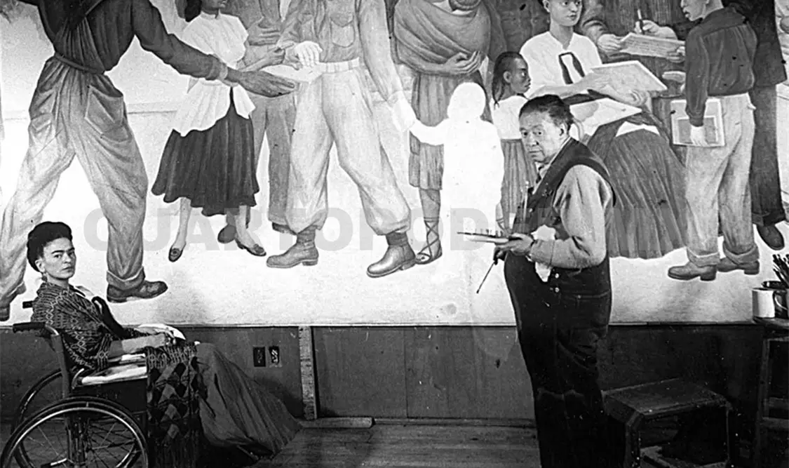 Diego Rivera, David Siqueiros y Federico Canessi, entre otros, plasmaron obras en muros del edificio de la SEP. Agencias