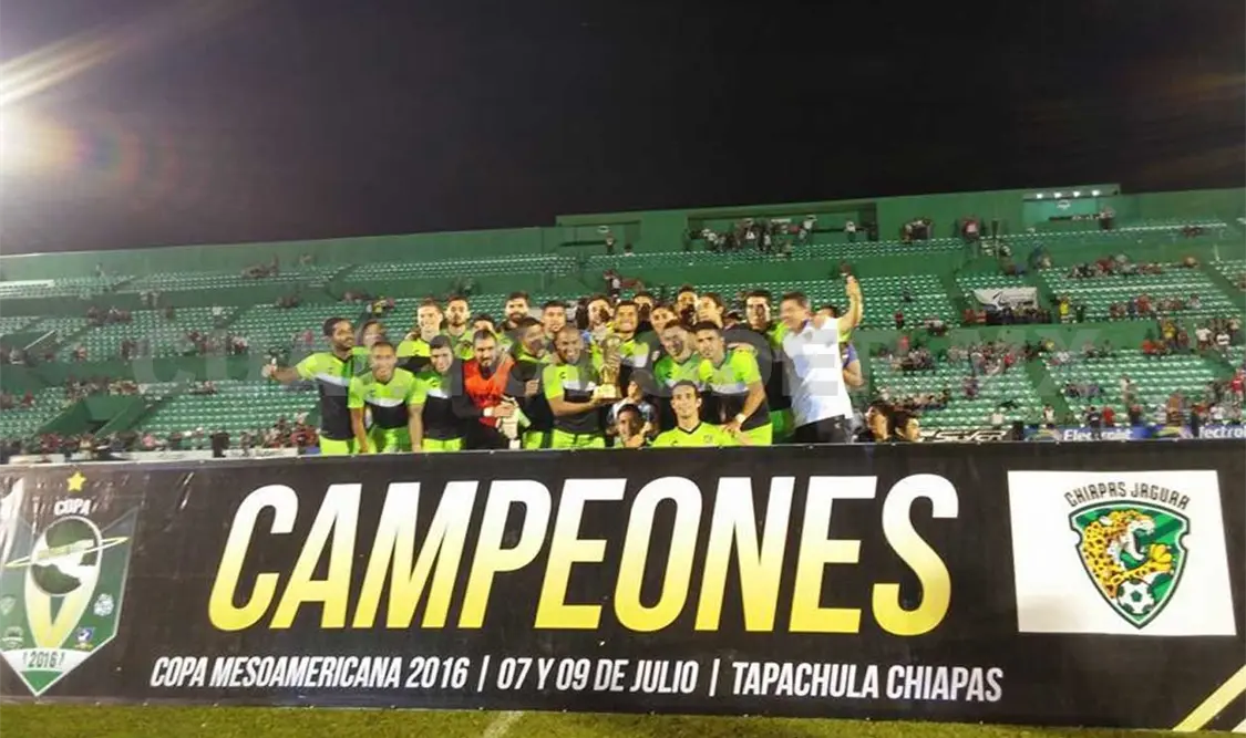 Jaguares se quedó con la Copa Mesoamericana, al derrotar a los Cafetaleros. Cortesía