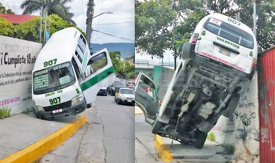 Colectivo montado en cable