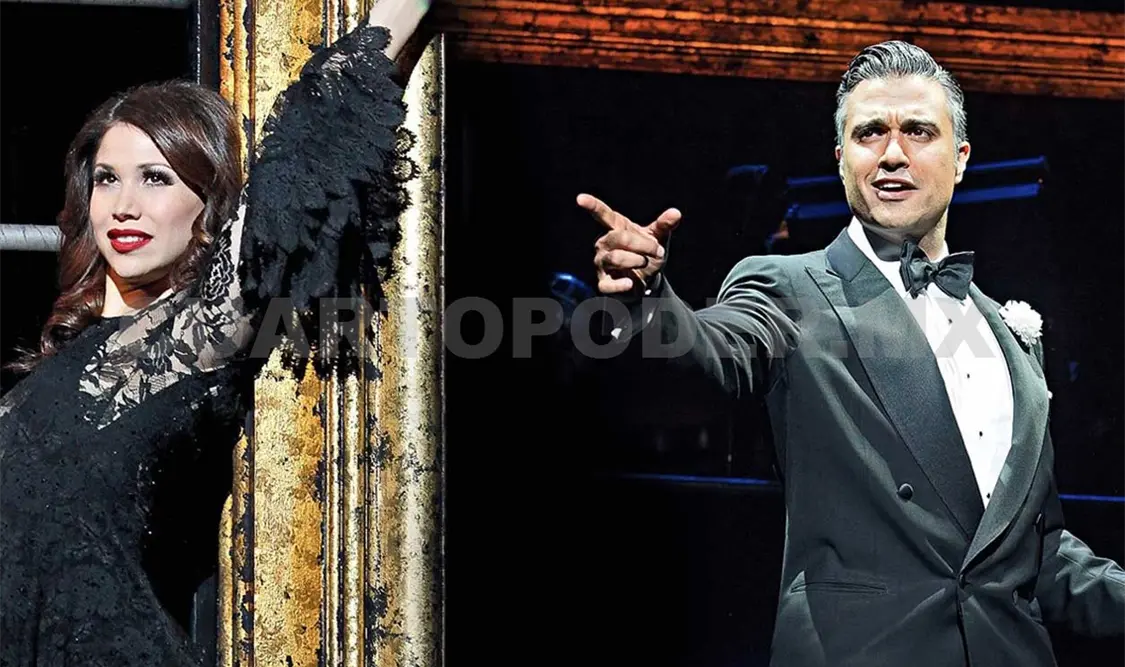 Jaime Camil y Bianca Marroquín en Broadway