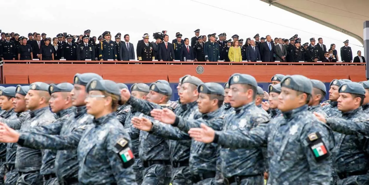 Conmemora EPN aniversario de la Policía Federal