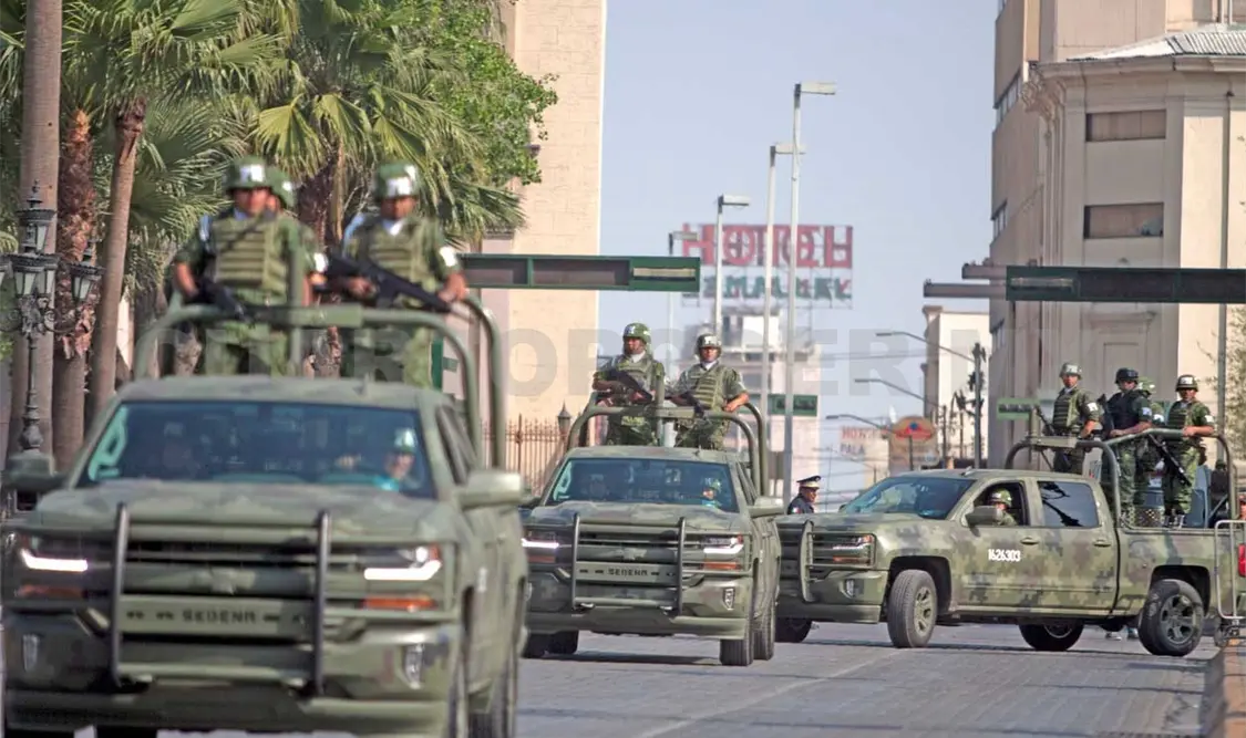 Llegan 600 militares a Tamaulipas: Garza
