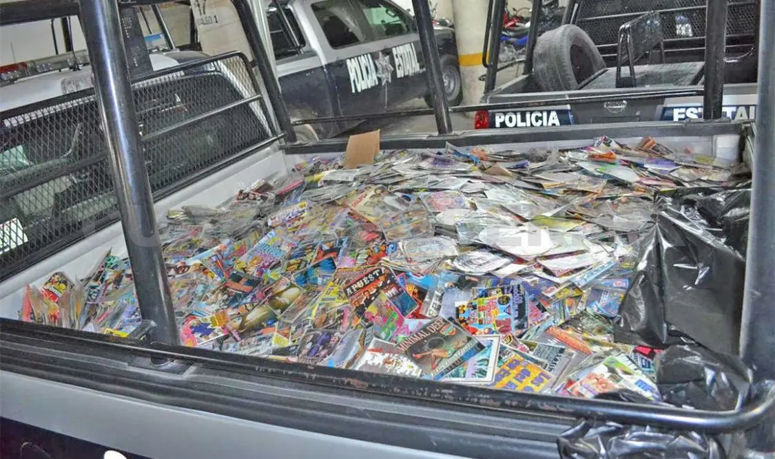 Asegura PGR discos piratas