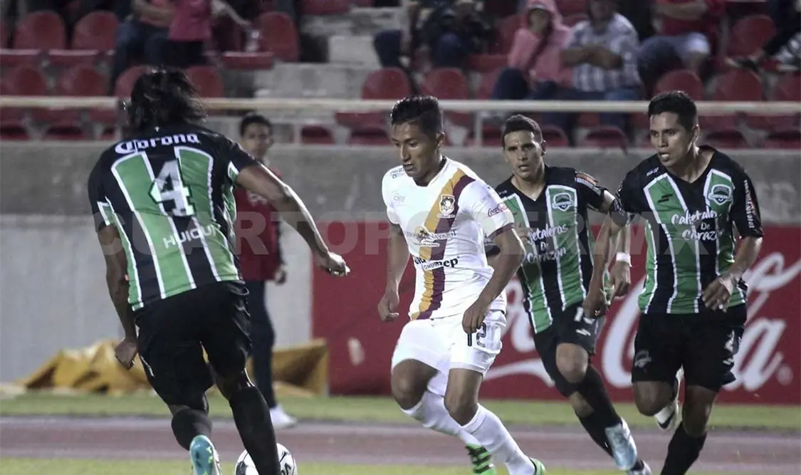 Cafetaleros quedó a deber en su debut y fue ampliamente superado por Coras Tepic. Cortesía