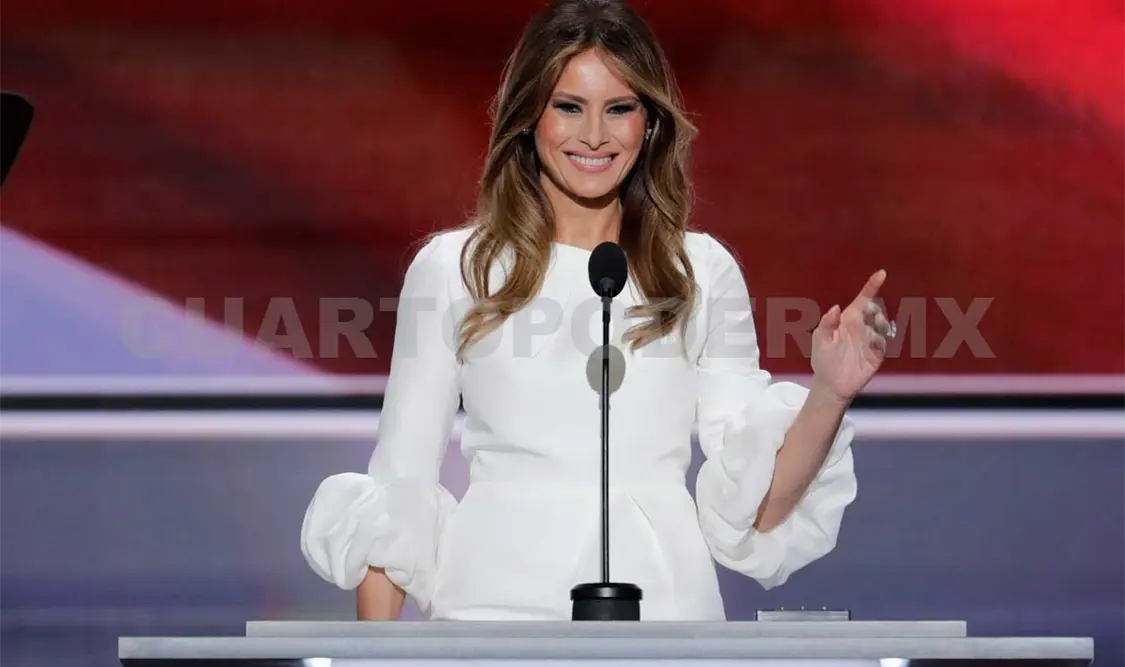 Melania Trump, acusada de plagio