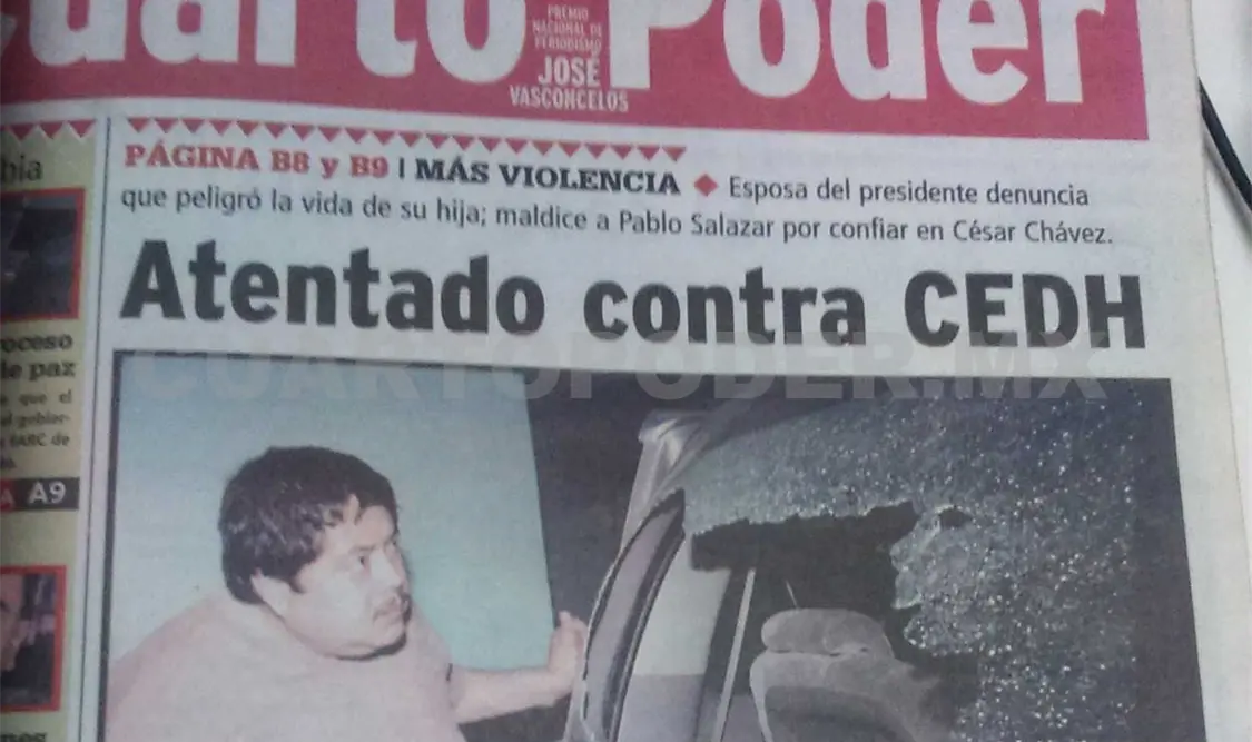 Siniestro pasado: El atentado, aviso de Pablo Salazar