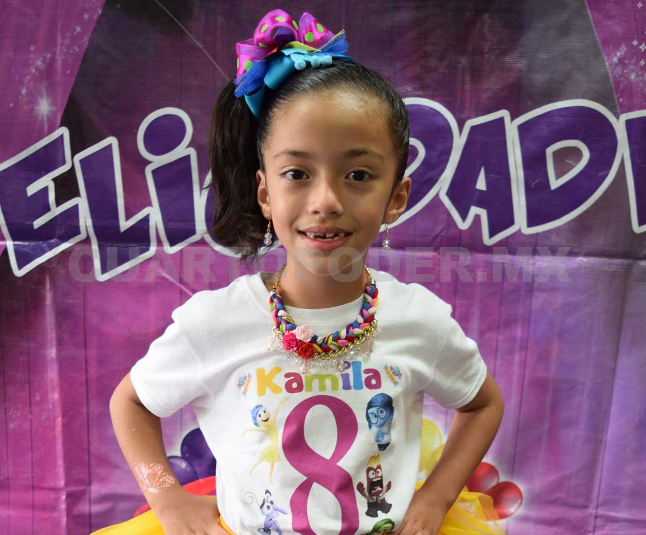 Kamila celebró su cumple número 8