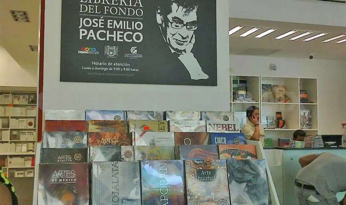 Librería José Emilio Pacheco. Cortesía
