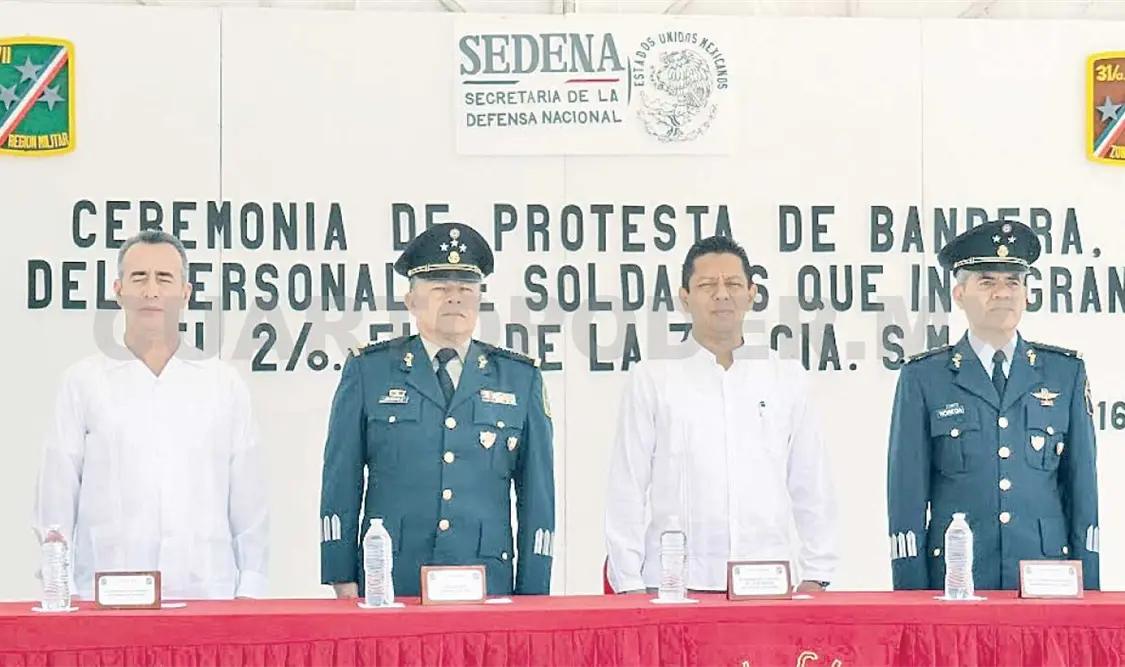Toman protesta al Servicio Militar Nacional en Chiapas